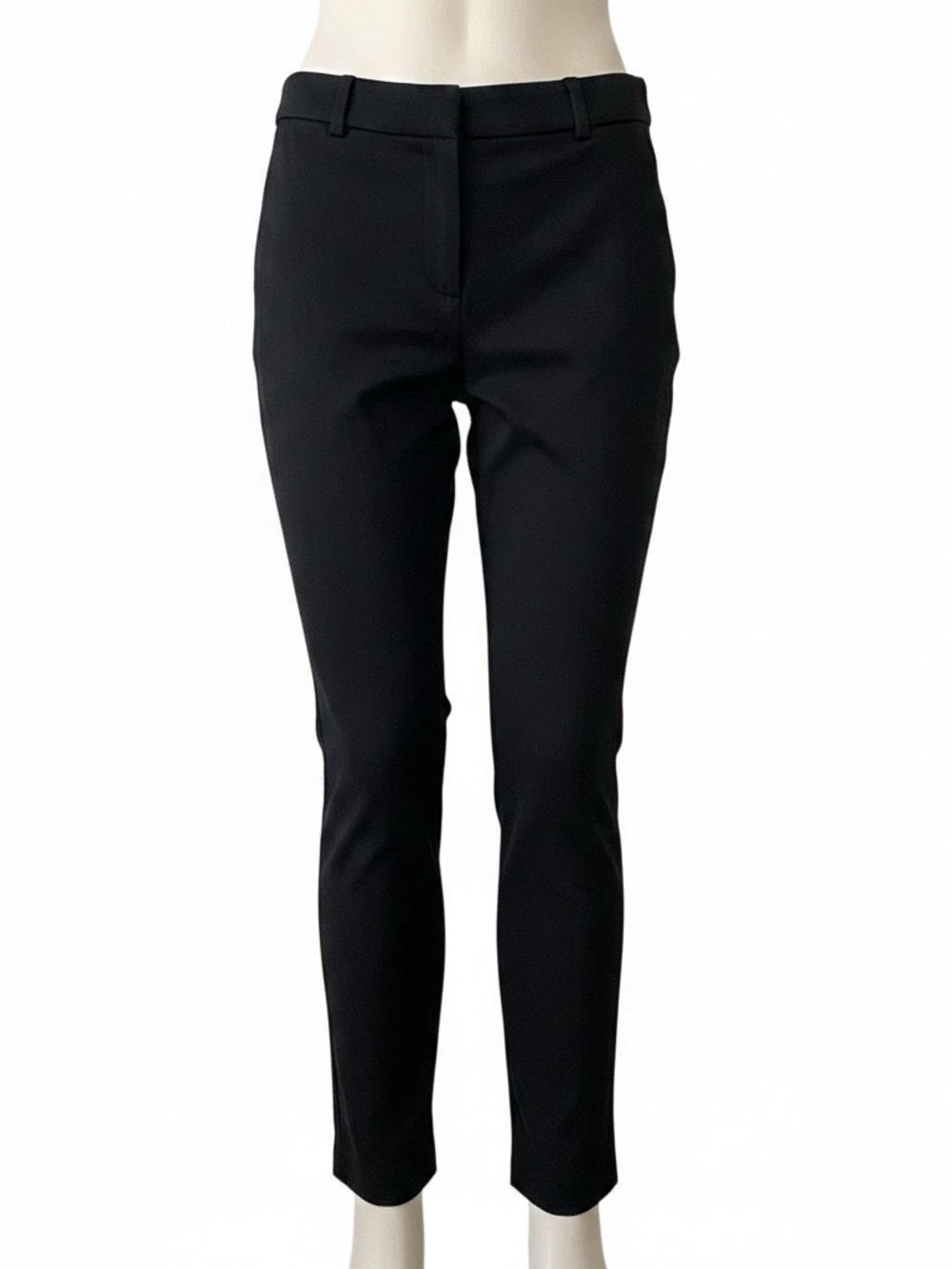H&M Women’s Black Tailored Ankle Pants Size 4 Slim Fit Career Dress Pants